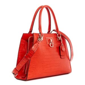 NEW GUESS ORANGE SATCHEL